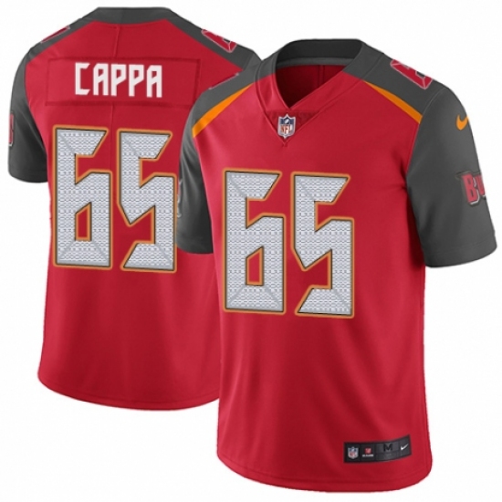 Youth Nike Tampa Bay Buccaneers #65 Alex Cappa Red Team Color Vapor Untouchable Limited Player NFL Jersey - Ujersey