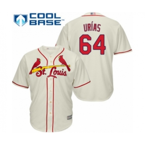 Youth St. Louis Cardinals #64 Ramon Urias Authentic Cream Alternate Cool Base Baseball Player Jersey - Ujersey