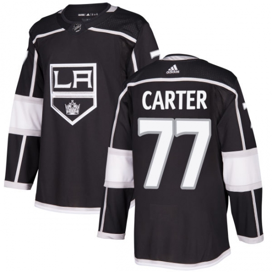 Men's Adidas Los Angeles Kings #77 Jeff Carter Premier Black Home NHL Jersey - Ujersey