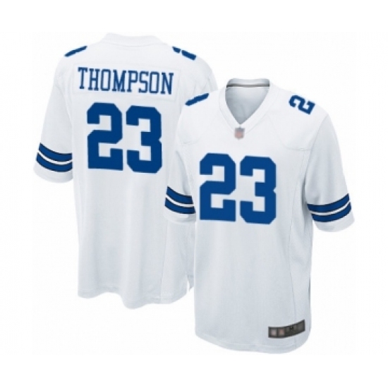 Men's Dallas Cowboys #23 Darian Thompson Game White Football Jersey - Ujersey