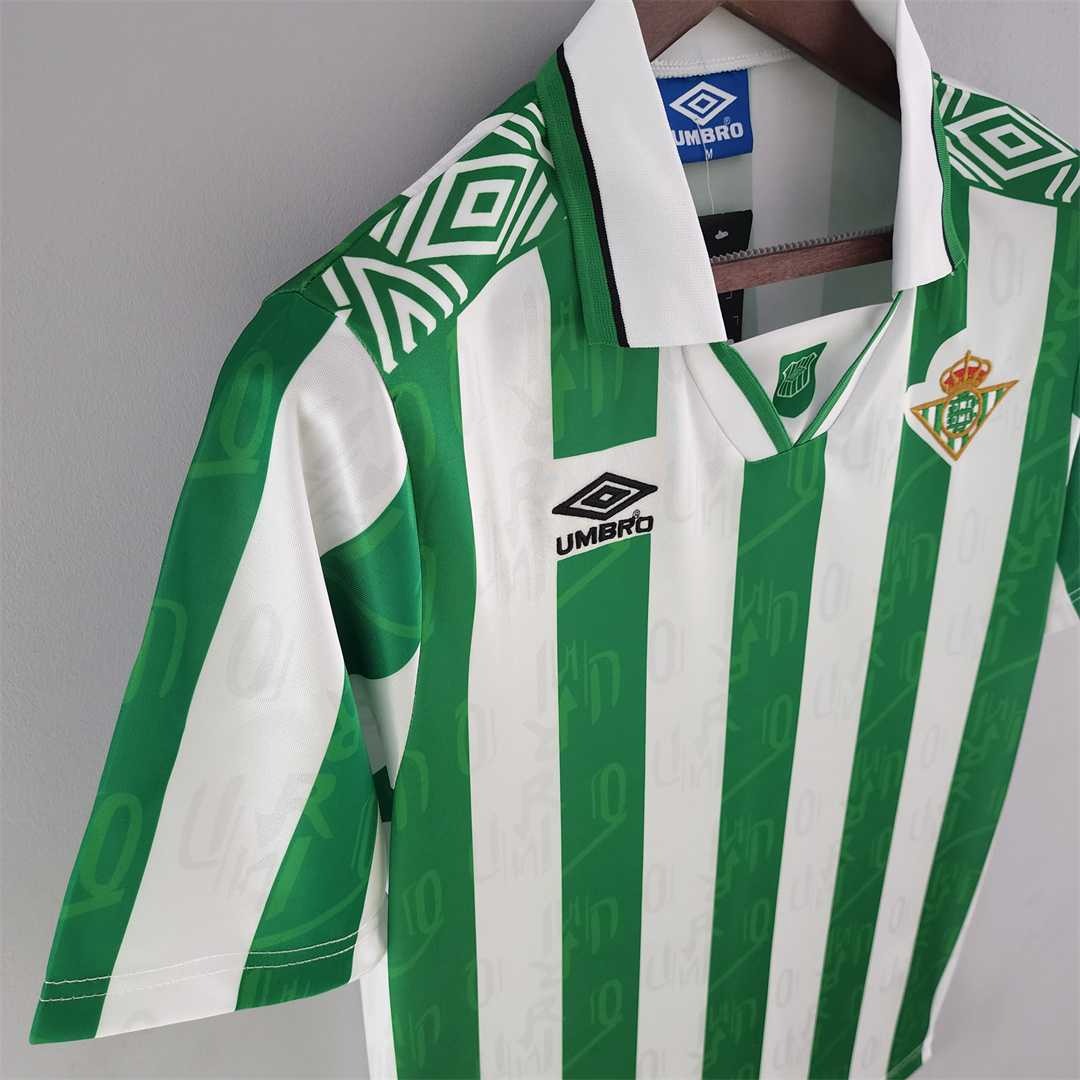 Real Betis Retro Jersey Home Soccer Shirt 1994/95 - U-jersey
