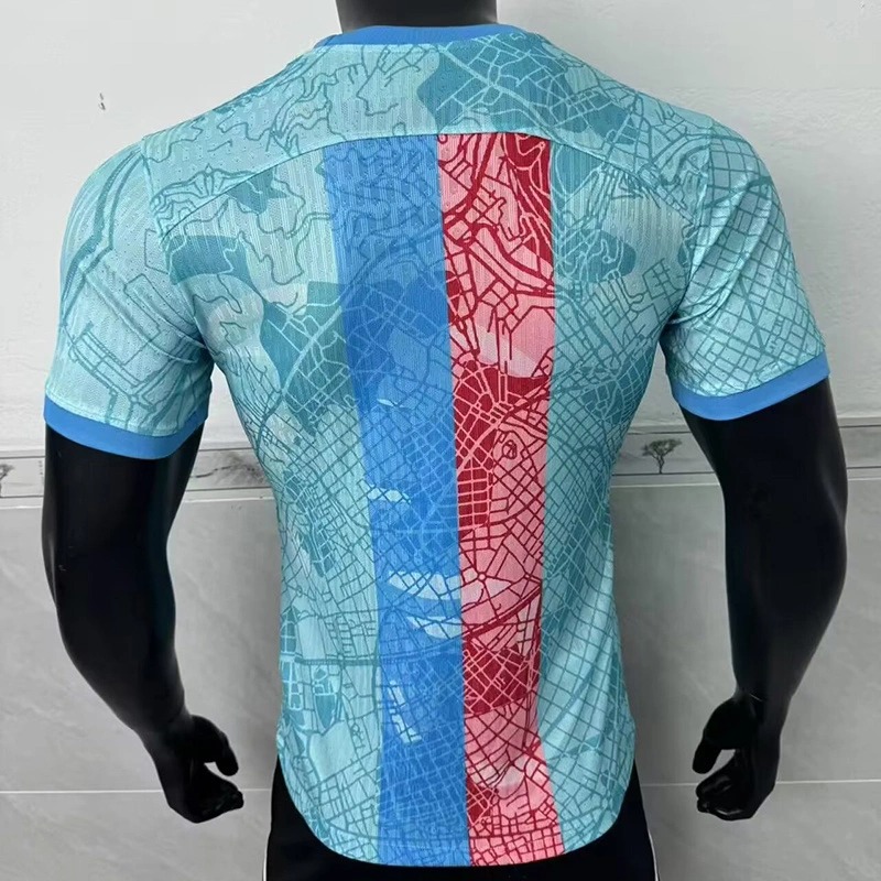 Barcelona Soccer Jersey Blue Special Edition Shirt 2025/26