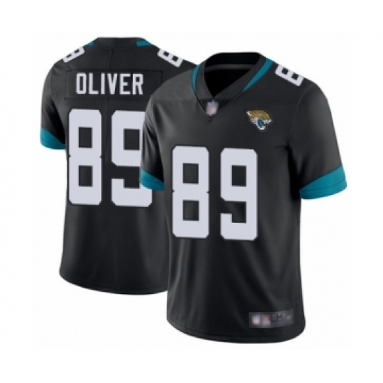 Youth Jacksonville Jaguars #89 Josh Oliver Black Team Color Vapor Untouchable Limited Player Football Jersey - Ujersey