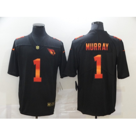Men's Arizona Cardinals #1 Kyler Murray Black colorful Nike Limited Jersey - Ujersey