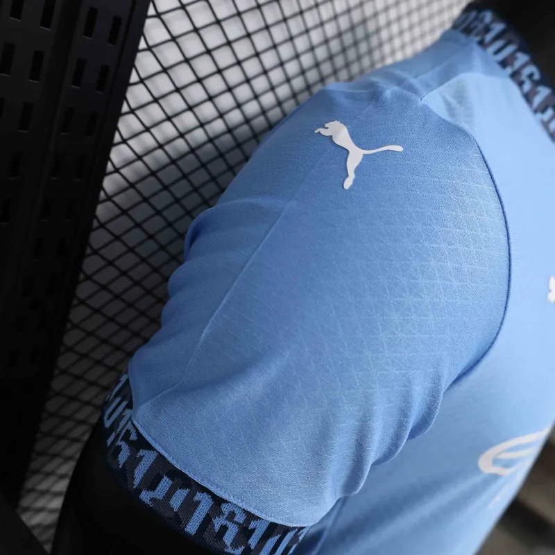Manchester City Home Football Jersey Shirt 2024/25 - Ujersey NHL