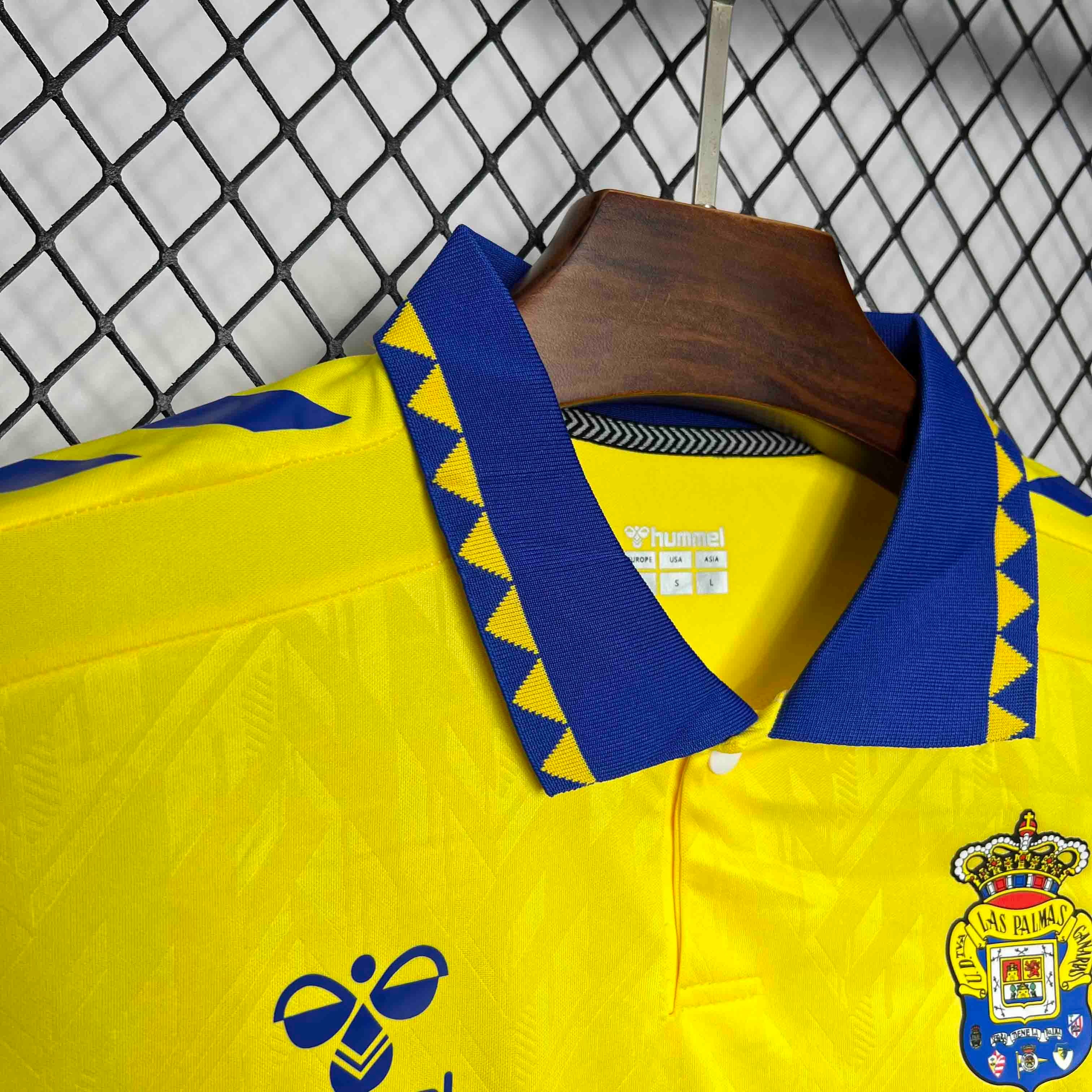 UD Las Palmas Soccer Jersey Home Custom Shirt 2024/25 - Ujersey Shop
