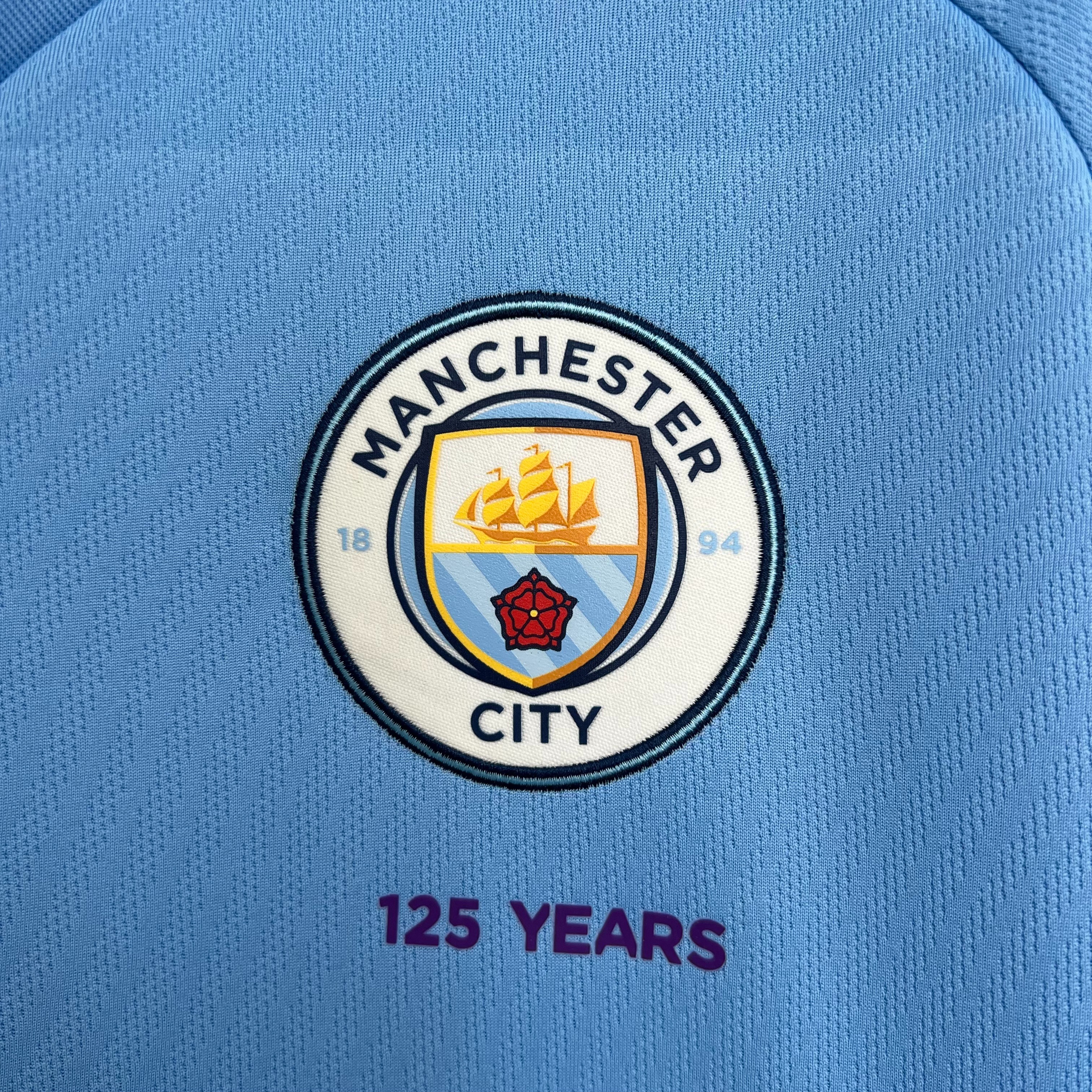 Manchester City Retro Football Jersey Home Shirt 2019/20