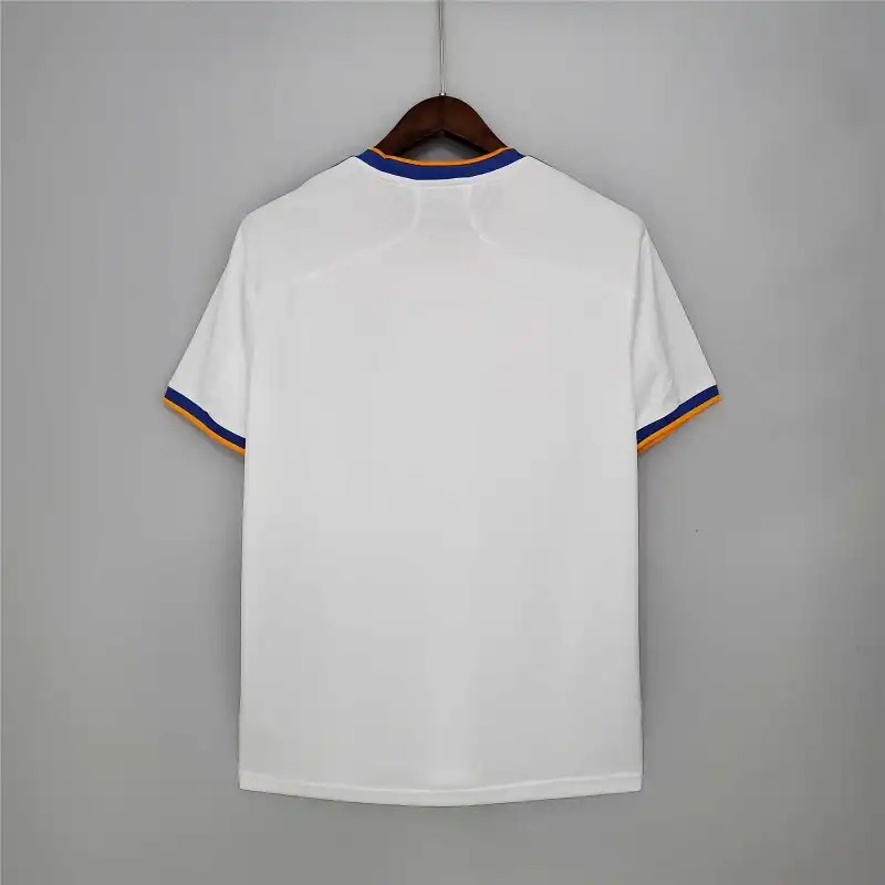 Real Madrid Retro Jersey Home Custom Soccer Shirt 2021/22 - ujerseystore