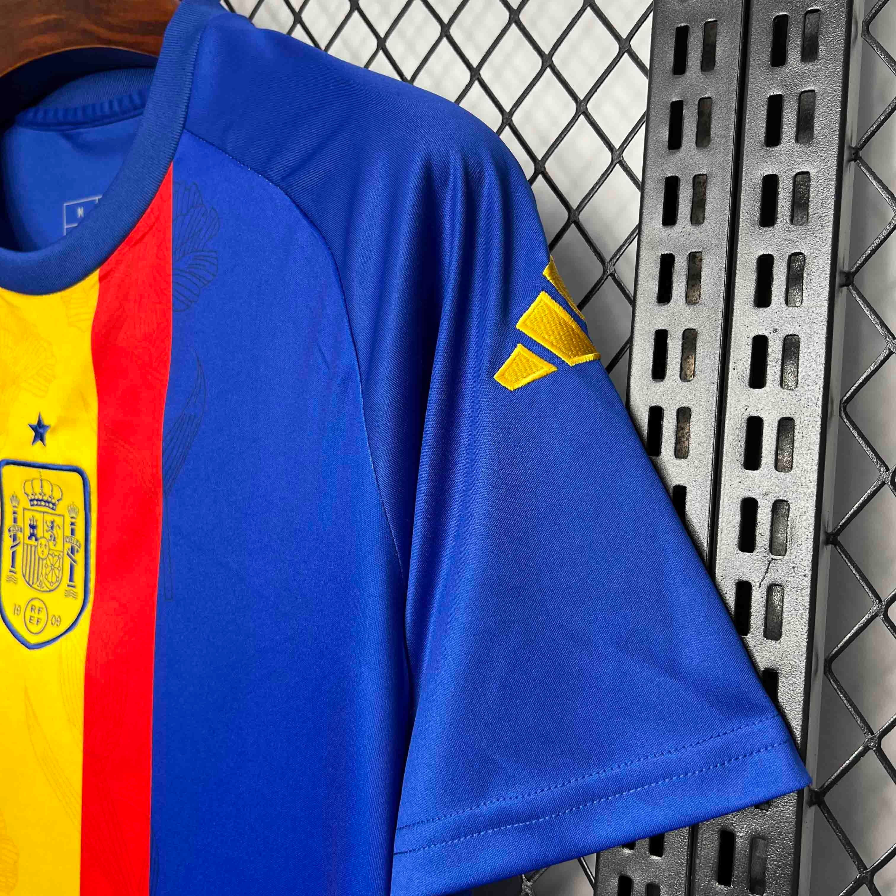 Spain Soccer Jersey Training Custom Shirt 2024 - ujerseystore