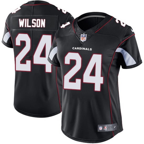 Women's Nike Arizona Cardinals #24 Adrian Wilson Black Alternate Vapor Untouchable Limited Player NFL Jersey - Ujersey