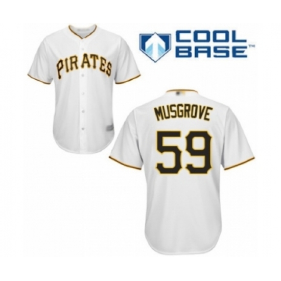 Youth Pittsburgh Pirates #59 Joe Musgrove Replica Gold Alternate Cool Base Baseball Player Jersey - Ujersey