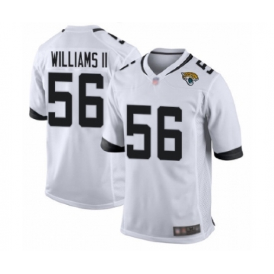 Men's Jacksonville Jaguars #56 Quincy Williams II Game White Football Jersey - Ujersey