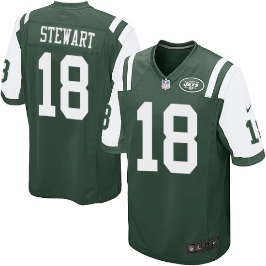 Men's Nike New York Jets #18 ArDarius Stewart Game Green Team Color NFL Jersey - Ujersey