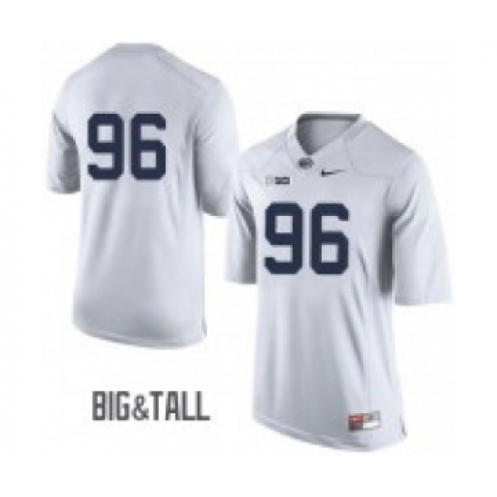 Men Penn State Nittany Lions #96 White Jersey - Ujersey