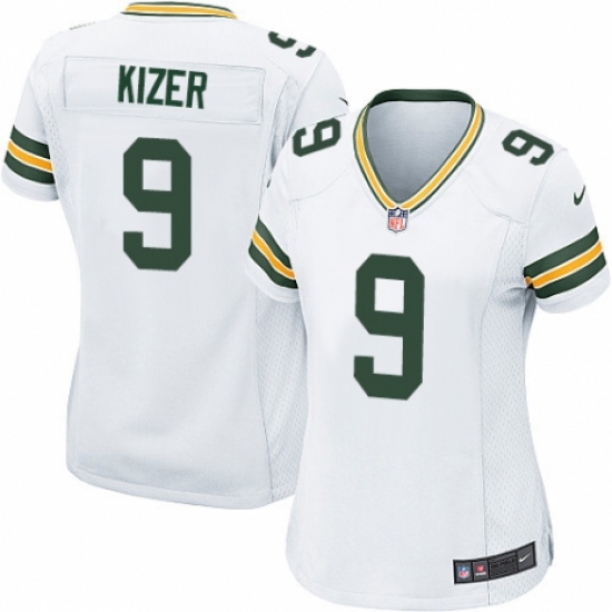 Women's Nike Green Bay Packers #9 DeShone Kizer Game White NFL Jersey - Ujersey