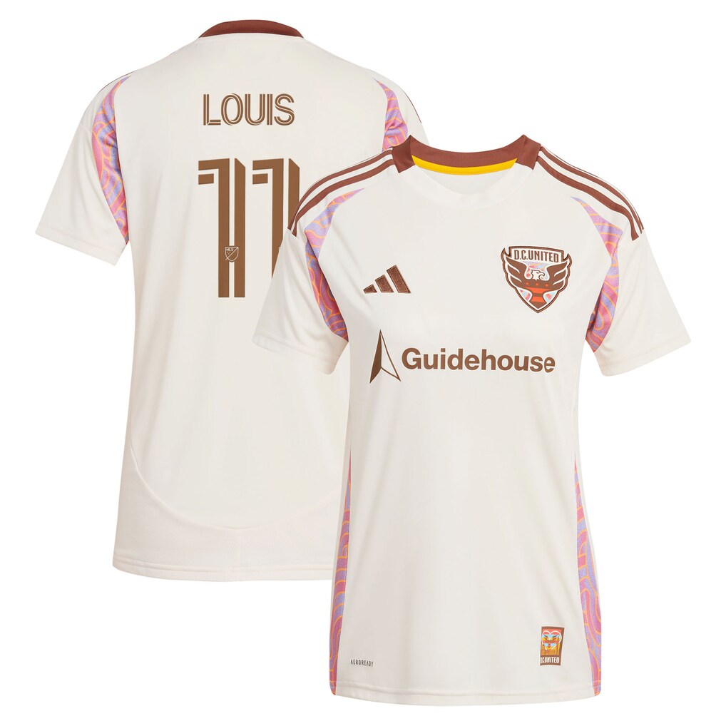 Women's D.C. United Louis Munteanu adidas Natural 2025 The Soul Kit Replica Jersey - Ujersey