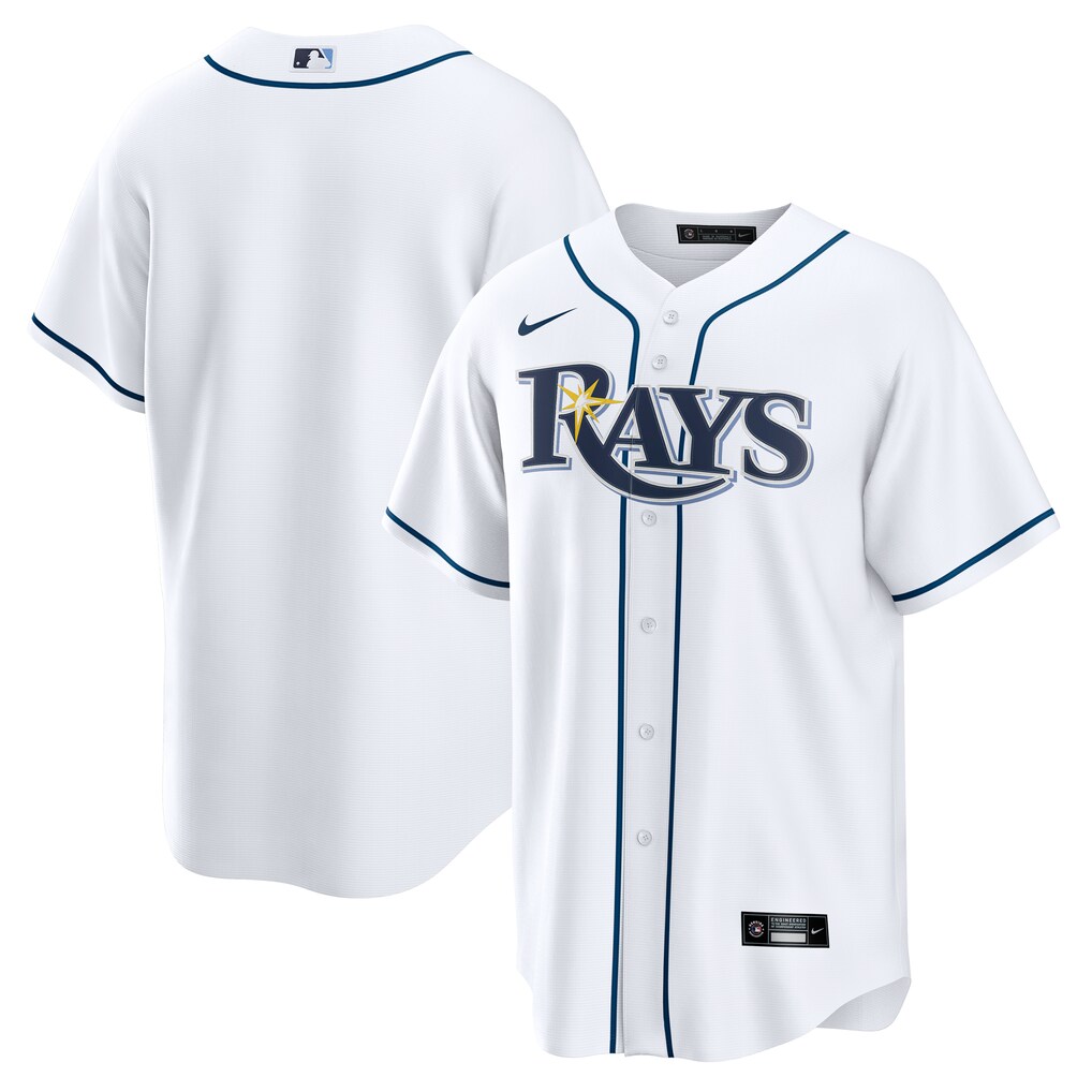 Men's  Tampa Bay Rays  Nike White Home Replica Jersey - Ujersey