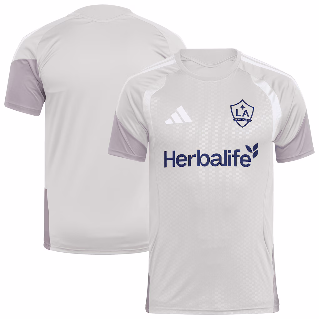 Men's LA Galaxy Silver 2026 Competition Training Jersey - Ujersey NHL