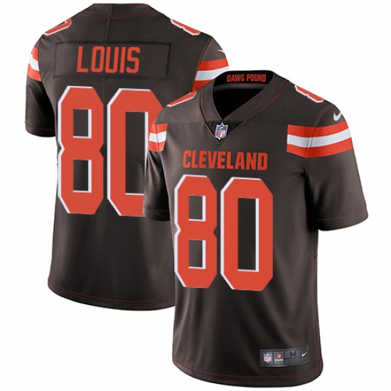 Men's Nike Cleveland Browns #80 Ricardo Louis Brown Team Color Vapor Untouchable Limited Player NFL Jersey - Ujersey