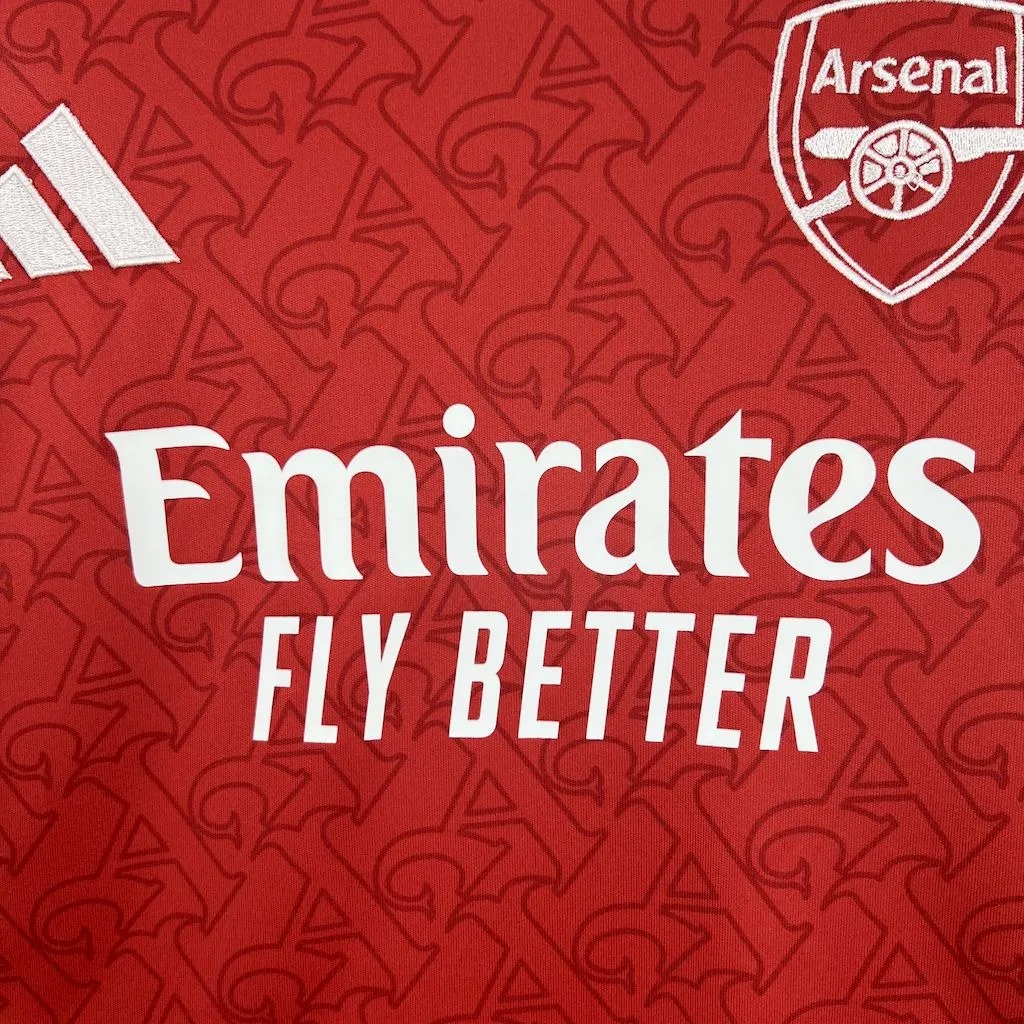 Arsenal Soccer Jersey Home Women's Custom Shirt 2025/26 - ujerseystore
