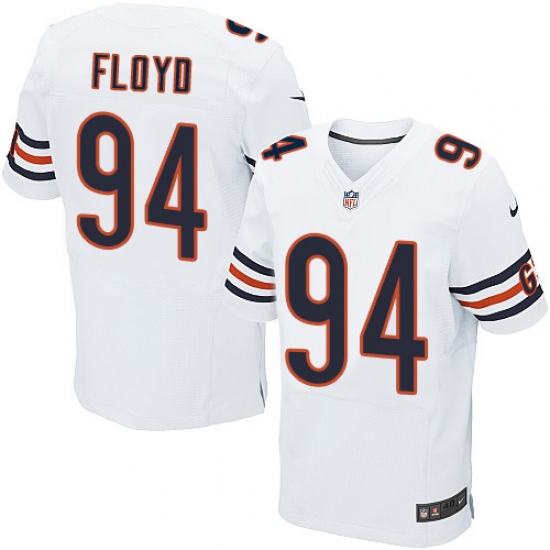 Men's Nike Chicago Bears #94 Leonard Floyd Elite White NFL Jersey - Ujersey