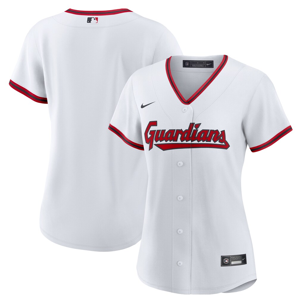 Women's Cleveland Guardians  Nike White Home Replica 2.0 Jersey - Ujersey