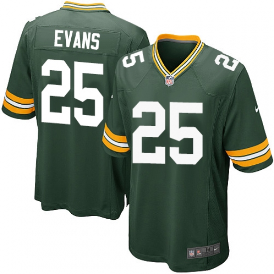 Men's Nike Green Bay Packers #25 Marwin Evans Game Green Team Color NFL Jersey - Ujersey