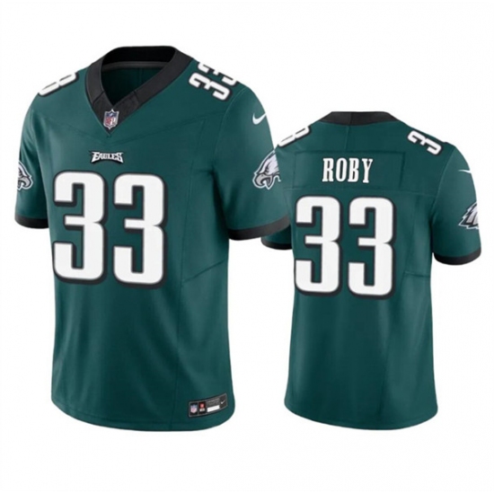 Men's Philadelphia Eagles #33 Bradley Roby Green 2023 F.U.S.E. Vapor Untouchable Limited Football Stitched Jersey - Ujersey