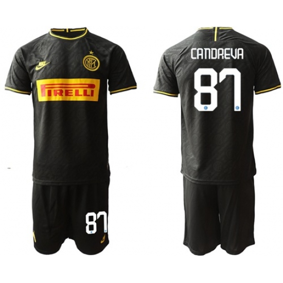 Inter Milan #87 Candreva Third Soccer Club Jersey