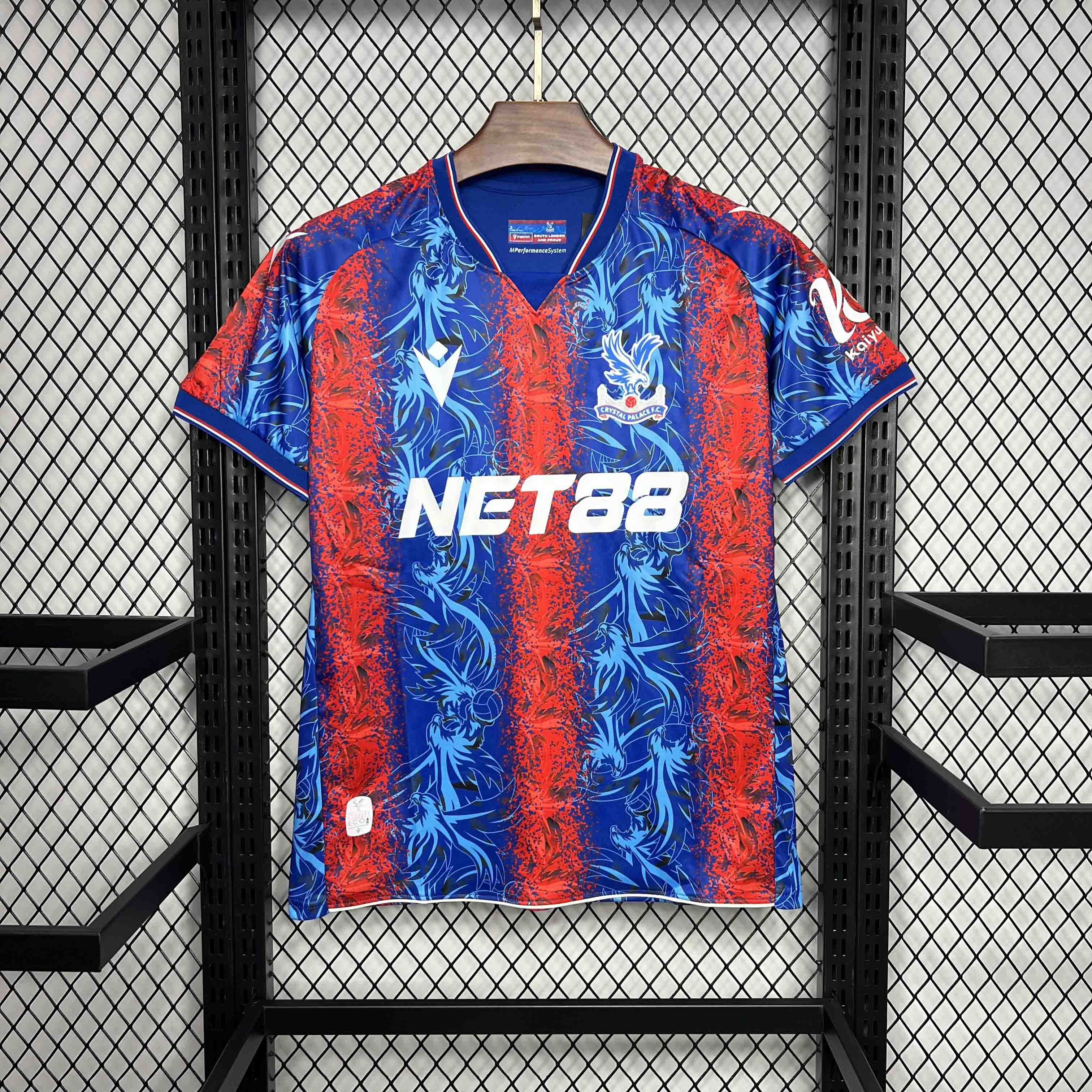 Crystal Palace Football Jersey Home Custom Shirt 2024/25 - ujerseystore