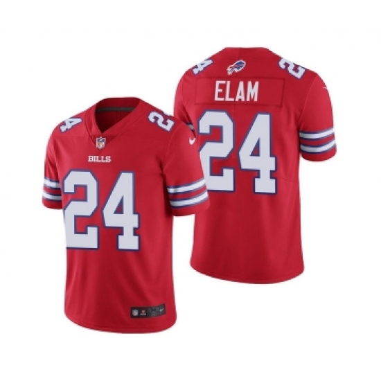 Men's Buffalo Bills #24 Kaiir Elam Red Vapor Untouchable Limited Stitched Jersey - Ujersey