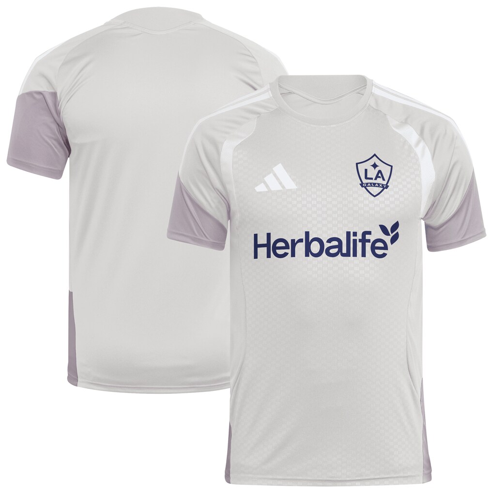 Men's LA Galaxy Silver 2026 Competition Training Jersey - Ujersey