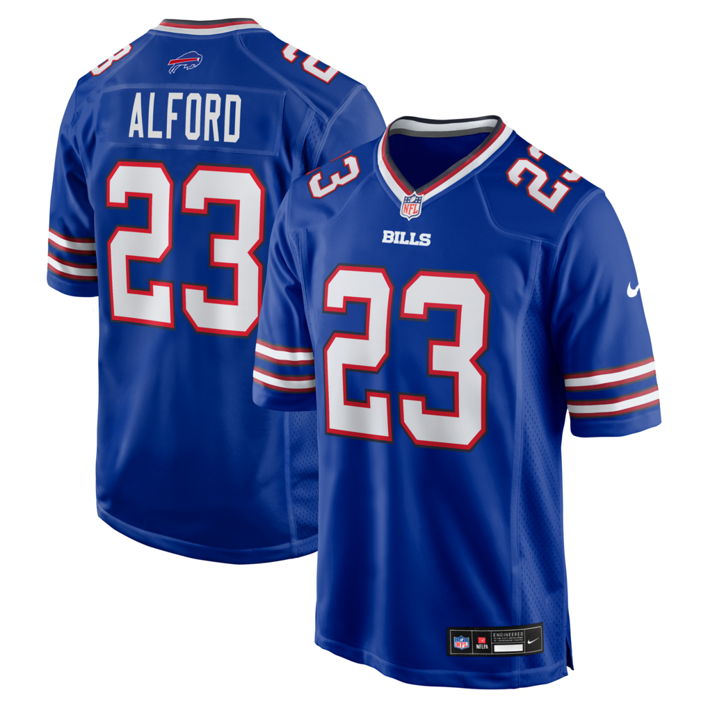 Men's Buffalo Bills Dee Alford Nike Royal Team Game Jersey - Ujersey