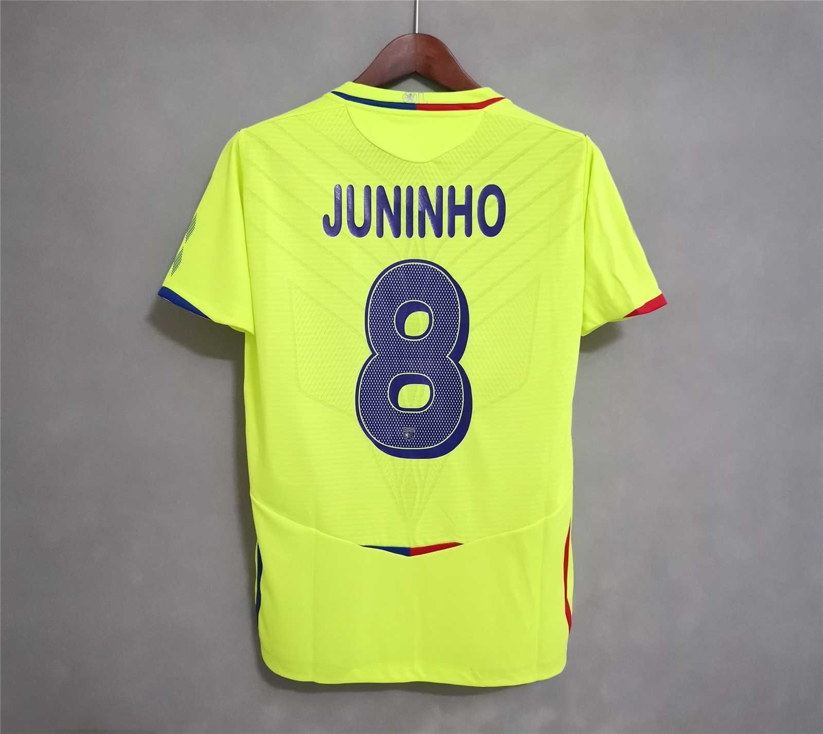 Olympique Lyonnais Retro Football Jersey Third Away Custom Shirt 2008-09 - ujerseystore