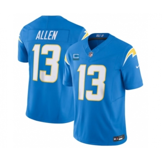 Men's Nike Los Angeles Chargers #13 Keenan Allen Light Blue 2023 F.U.S.E. 3-Star C Vapor Untouchable Limited Football Stitched Jersey