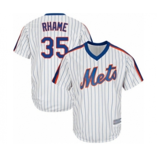 Youth New York Mets #35 Jacob Rhame Authentic White Alternate Cool Base Baseball Player Jersey - Ujersey