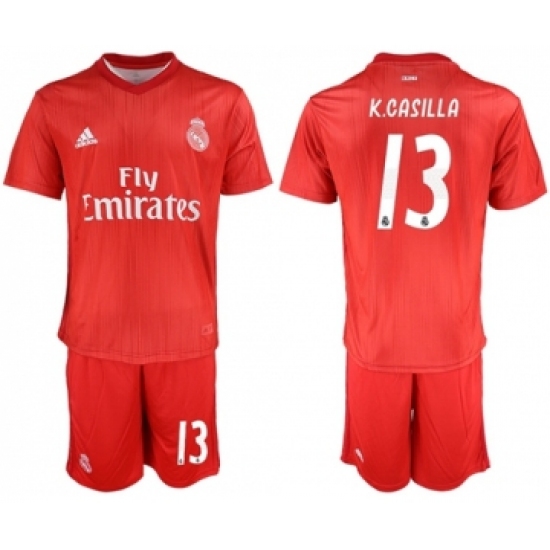 Real Madrid #13 K.Casilla Third Soccer Club Jersey