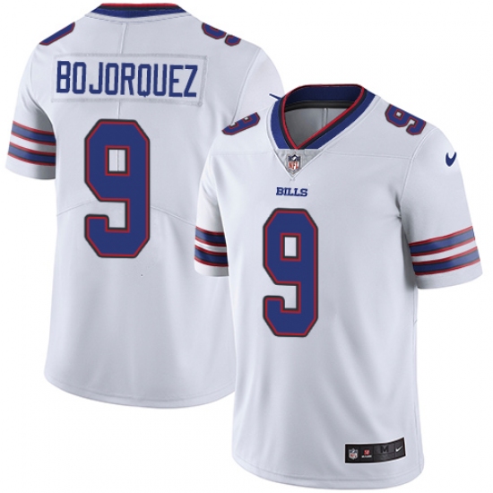 Youth Nike Buffalo Bills #9 Corey Bojorquez White Vapor Untouchable Limited Player NFL Jersey - Ujersey