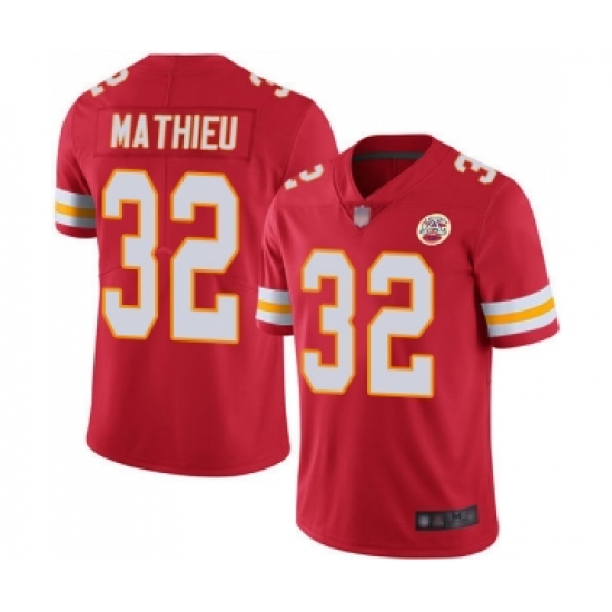 Men's Kansas City Chiefs #32 Tyrann Mathieu Red Team Color Vapor Untouchable Limited Player Football Jersey - Ujersey