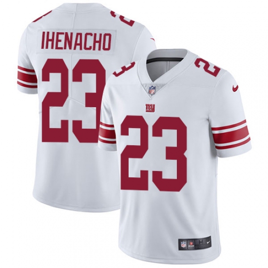 Youth Nike New York Giants #23 Duke Ihenacho Elite White NFL Jersey - Ujersey