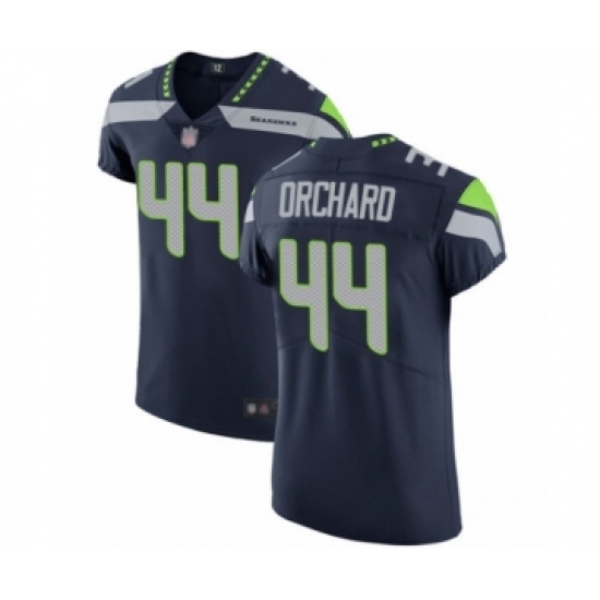 Men's Seattle Seahawks #44 Nate Orchard Navy Blue Team Color Vapor Untouchable Elite Player Football Jersey - Ujersey