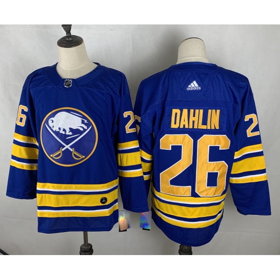 Men's Buffalo Sabres #26 Rasmus Dahlin Blue Fanatics Branded Royal Home Breakaway Jersey - Ujersey