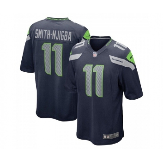 Nike Seattle Seahawks #11 Jaxon Smith Njigba Navy 2023 NFL Draft Vapor Limited Jersey - Ujersey