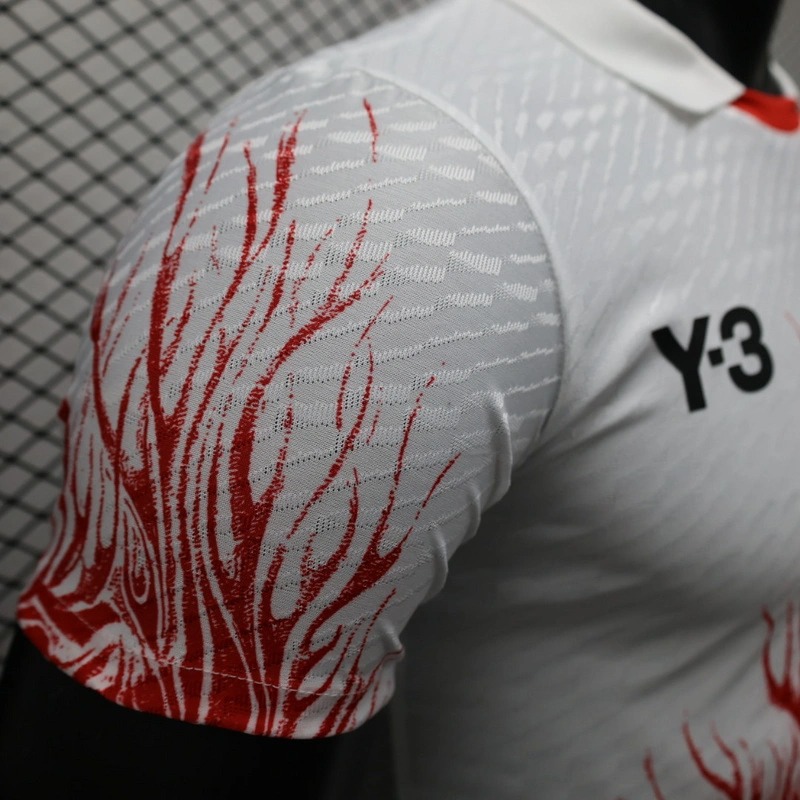 Japan Soccer Jersey Y3 White Special Edition Shirt 2024 - Ujersey NHL