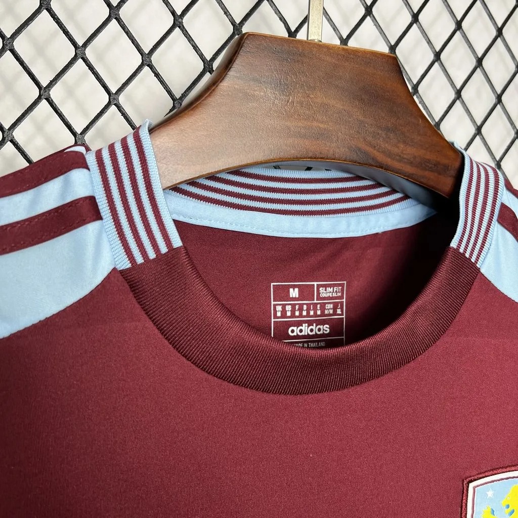 Aston Villa Football Jersey Home Custom Shirt 2024/25 - ujerseystore