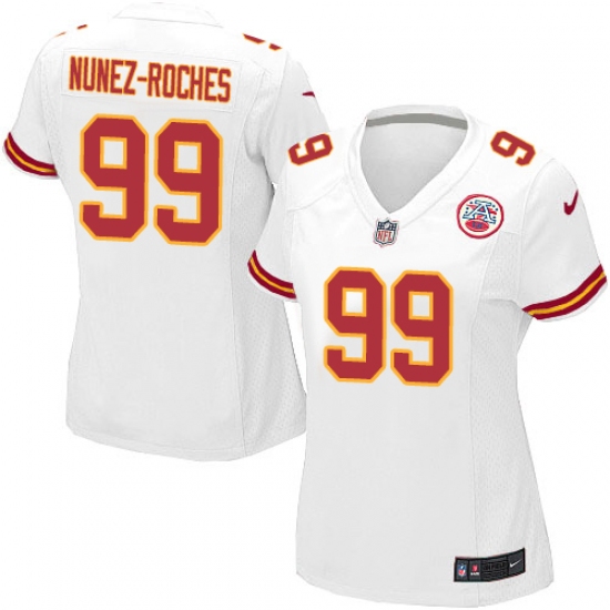 Women's Nike Kansas City Chiefs #99 Rakeem Nunez-Roches Game White NFL Jersey - Ujersey