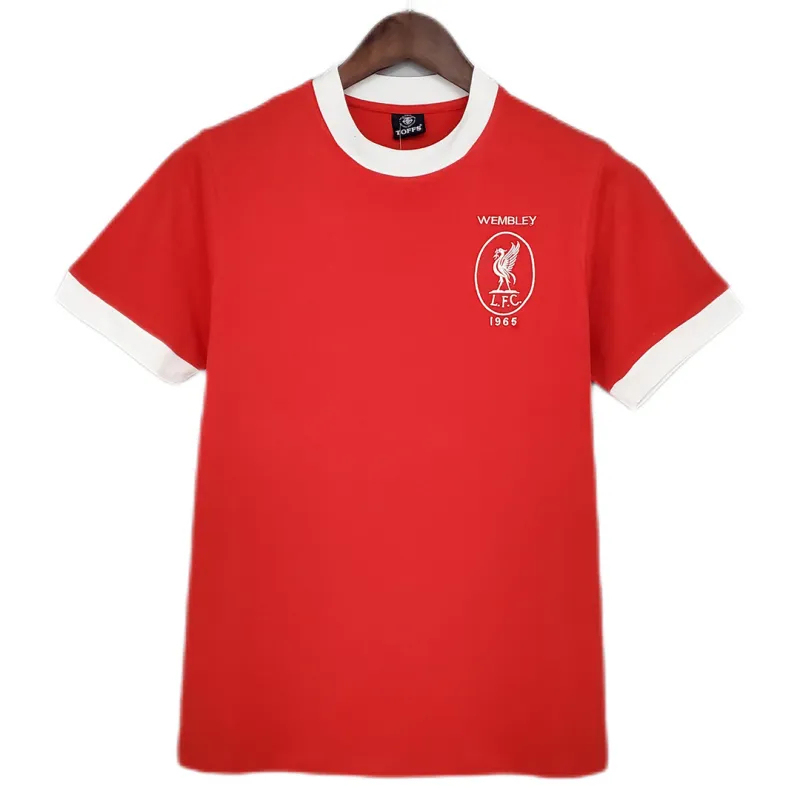 Liverpool Retro Football Jersey FA Cup Final Custom Shirt 1965 - ujerseystore