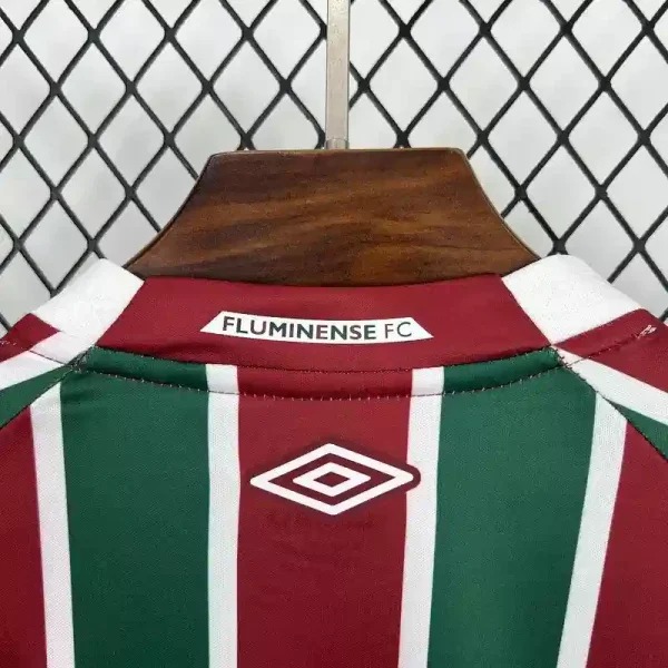 Fluminense FC Soccer Jersey Home Long Sleeve Custom Shirt 2025-26 - ujerseystore
