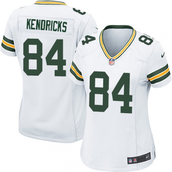 Women's Nike Green Bay Packers #84 Lance Kendricks Game White NFL Jersey - Ujersey