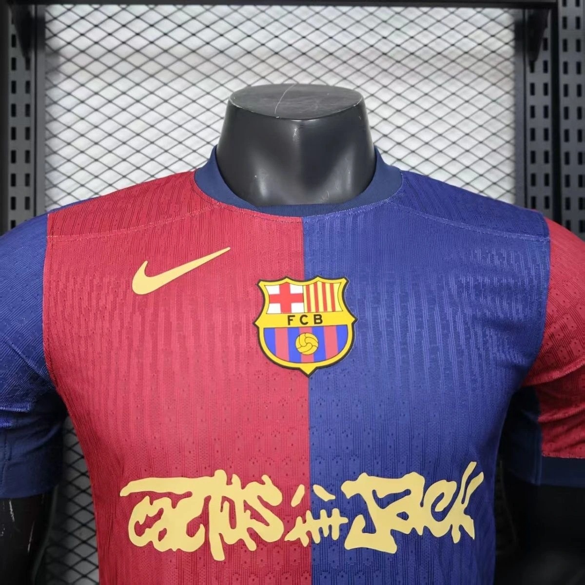 Soccer Jersey Barcelona Home x Travis Scott Shirt 2024/25